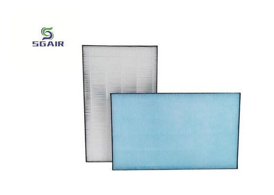PP PF Material Hepa-Luftfilter 99,97% mit Aluminiumfolie-Papierrahmen