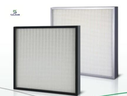 Hocheffizienter Mini-Pleat-HEPA-Filter und ULPA-Filter mit leichtem Gewicht