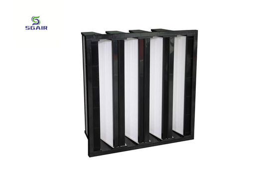Hochfilterungswirksamkeit Geflechtete Luftfilter F9 12x24x12 für Reinraum