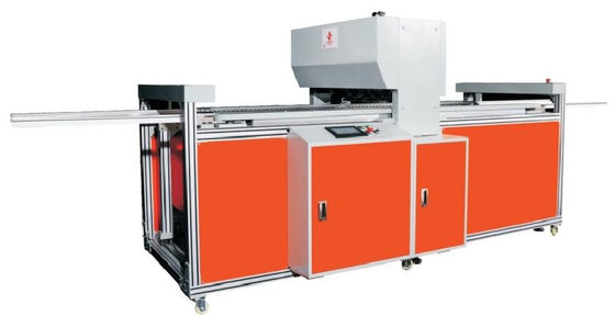 Pneumatische fünfköpfige Kartendeckelpressmaschine vollautomatisch