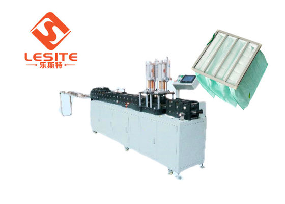 380V/50Hz Stromversorgung Luftfilter Rahmenmachmaschine mit Omron Steuerungssystem Anpassbarer Rahmengröße