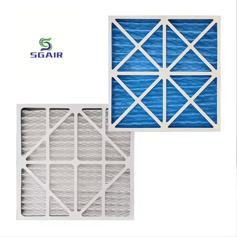 ABS-Rahmen MERV 13 Hepa-Medienfilter, Taschenbeutelfilter für HVAC-System