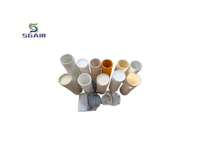 Anti-Öl-PTFE-Staubbeutelfilter 55% Anti-Abrasionswasserbeständigkeit