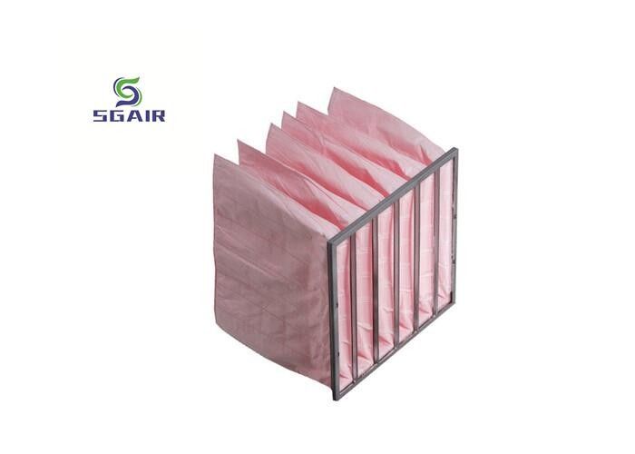 Glasfaser Material Hepa-Tasche Luftfilter 99,97% individuell