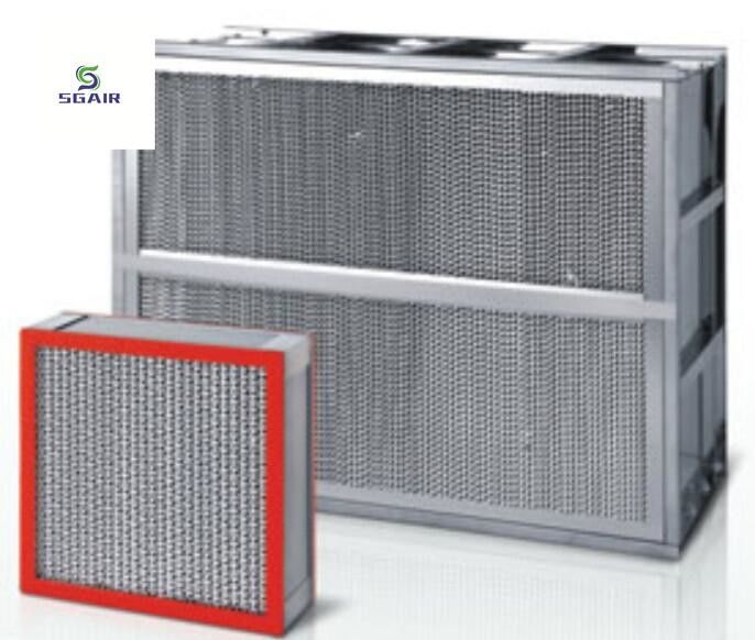 Hocheffizienter Hochtemperatur-HEPA-Filter Hochtemperatur-Widerstands-Support