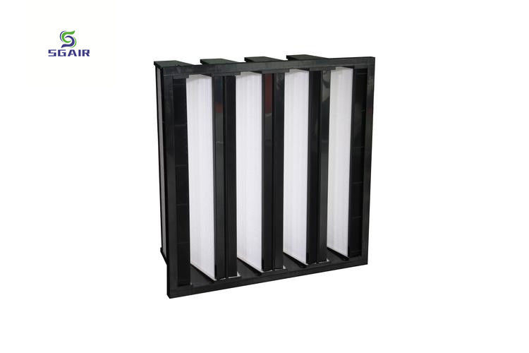 Hochfilterungswirksamkeit Geflechtete Luftfilter F9 12x24x12 für Reinraum