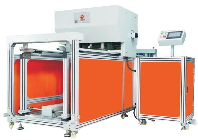 12 Stück/min Produktionsgeschwindigkeit HVAC Filtermachmaschine mit galvanisiertem Stahl/Aluminiumrahmenmaterial