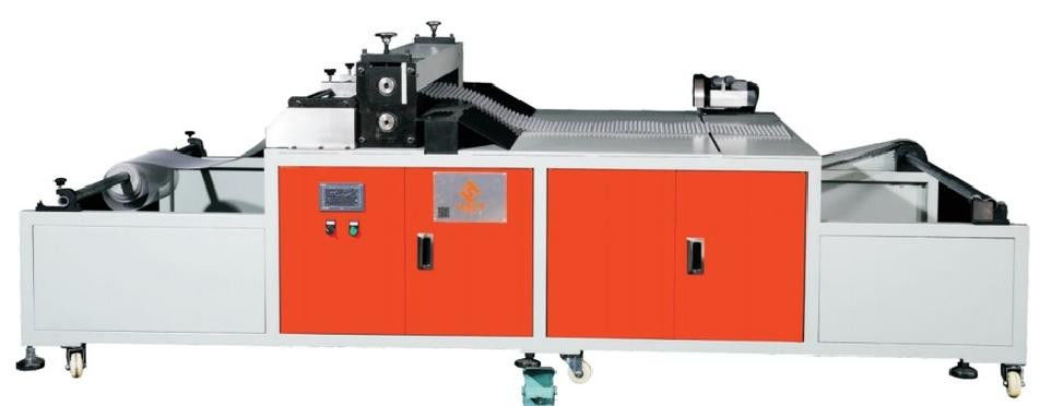 Maschine zur Handformung und zum Schneiden von Plattenfiltern und Wellennetzen