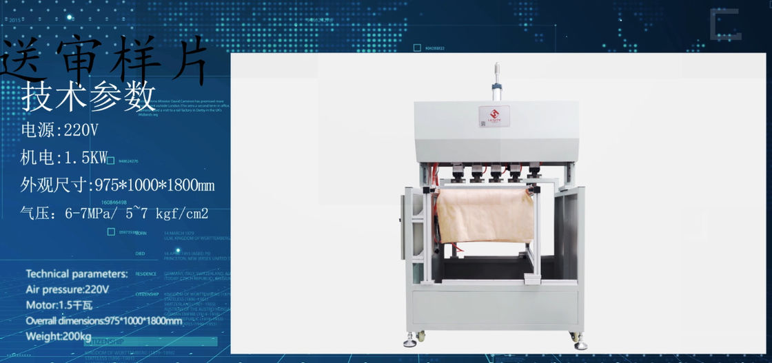 2.2kW Industriepatronen-Luftfilter-Herstellungsmaschine